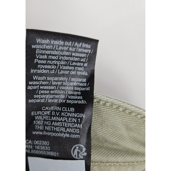 Liverpool Men's Size 29W x 34L Abbey Stone Green Jeans NWT - Picture 8 of 9